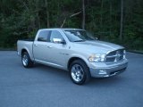 2010 Bright Silver Metallic Dodge Ram 1500 Laramie Crew Cab #62976835