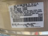 1997 Cougar Color Code for Light Prairie Tan Metallic - Color Code: BA