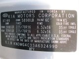 2010 Sedona Color Code for Clear Silver - Color Code: 6C