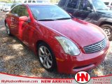 2004 Laser Red Infiniti G 35 Coupe #62975874