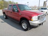 2003 Ford F250 Super Duty Lariat Crew Cab 4x4 Front 3/4 View