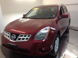 2011 Cayenne Red Nissan Rogue SV AWD #62976749