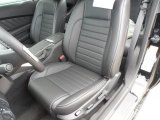 2013 Ford Mustang V6 Premium Coupe Charcoal Black Interior