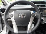 2012 Toyota Prius c Hybrid Three Steering Wheel