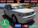 2009 White Suede Clearcoat Ford Flex SE #63038580