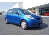 2009 Toyota Yaris Blazing Blue Pearl