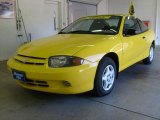 2004 Rally Yellow Chevrolet Cavalier Coupe #6293334