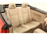 2008 Toyota Solara SLE V6 Convertible Rear Seat
