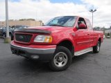 2003 Bright Red Ford F150 XLT SuperCab 4x4 #63038197