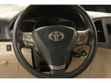 2009 Toyota Venza V6 AWD Steering Wheel