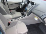 2012 Ford Focus SE SFE Sedan Stone Interior