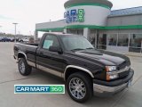 2004 Black Chevrolet Silverado 1500 LS Regular Cab 4x4 #63038499