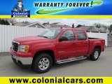 2010 Fire Red GMC Sierra 1500 SLE Crew Cab 4x4 #63038785