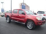 2005 Impulse Red Pearl Toyota Tacoma PreRunner Double Cab #63038158