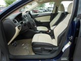 2012 Volkswagen Jetta SEL Sedan 2 Tone Cornsilk/Black Interior
