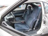 1993 Honda Prelude Si Blue Interior