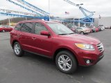 2012 Sierra Red Hyundai Santa Fe Limited V6 AWD #63038060