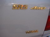 2000 Toyota 4Runner SR5 4x4 Marks and Logos