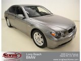 2002 Titanium Grey Metallic BMW 7 Series 745i Sedan #63038351