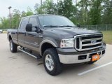 Dark Shadow Grey Metallic Ford F350 Super Duty in 2006