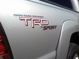 2012 Toyota Tacoma V6 TRD Sport Prerunner Double Cab Marks and Logos
