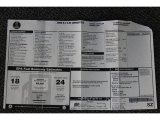 2008 Saab 9-3 2.0T Convertible Window Sticker