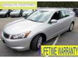 2009 Alabaster Silver Metallic Honda Accord LX Sedan #63100733