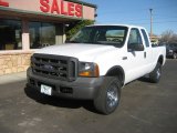 2005 Oxford White Ford F250 Super Duty XL SuperCab 4x4 #63101463