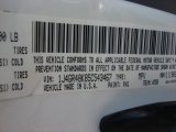 2005 Grand Cherokee Color Code for Stone White - Color Code: PW1