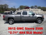 2012 Steel Gray Metallic GMC Sierra 2500HD SLE Crew Cab 4x4 #63101445