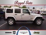2012 Bright Silver Metallic Jeep Wrangler Unlimited Sahara 4x4 #63101433
