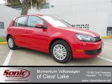 2012 Tornado Red Volkswagen Golf 4 Door #63101420