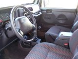 2000 Jeep Wrangler Sport 4x4 Agate Interior