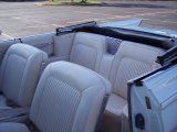 1962 Cadillac Eldorado Biarritz Convertible Rear Seat