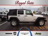 2012 Bright Silver Metallic Jeep Wrangler Unlimited Sport S 4x4 #63100654