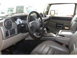 2003 Hummer H2 SUV Black Interior