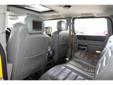 2003 Hummer H2 SUV Black Interior