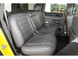 2003 Hummer H2 SUV Black Interior