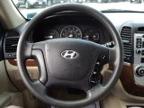 2007 Hyundai Santa Fe GLS Steering Wheel
