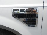 2008 Ford F250 Super Duty XL SuperCab Marks and Logos