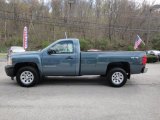 Blue Granite Metallic Chevrolet Silverado 1500 in 2010