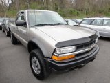 2001 Light Pewter Metallic Chevrolet S10 LS Extended Cab 4x4 #63100878