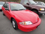 2000 Bright Red Chevrolet Cavalier Sedan #63100872