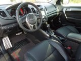 2011 Kia Forte Koup SX Black Sport Interior