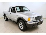 2003 Silver Frost Metallic Ford Ranger FX4 SuperCab 4x4 #63101208
