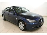 2009 Deep Sea Blue Metallic BMW 5 Series 528xi Sedan #63101204