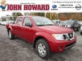 2012 Lava Red Nissan Frontier SV Crew Cab 4x4 #63169795