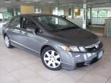 2009 Magnetic Pearl Honda Civic LX Sedan #63169930