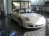 2010 Cream White Porsche 911 Carrera 4S Cabriolet #63169778