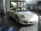 Cream White Porsche 911 in 2010